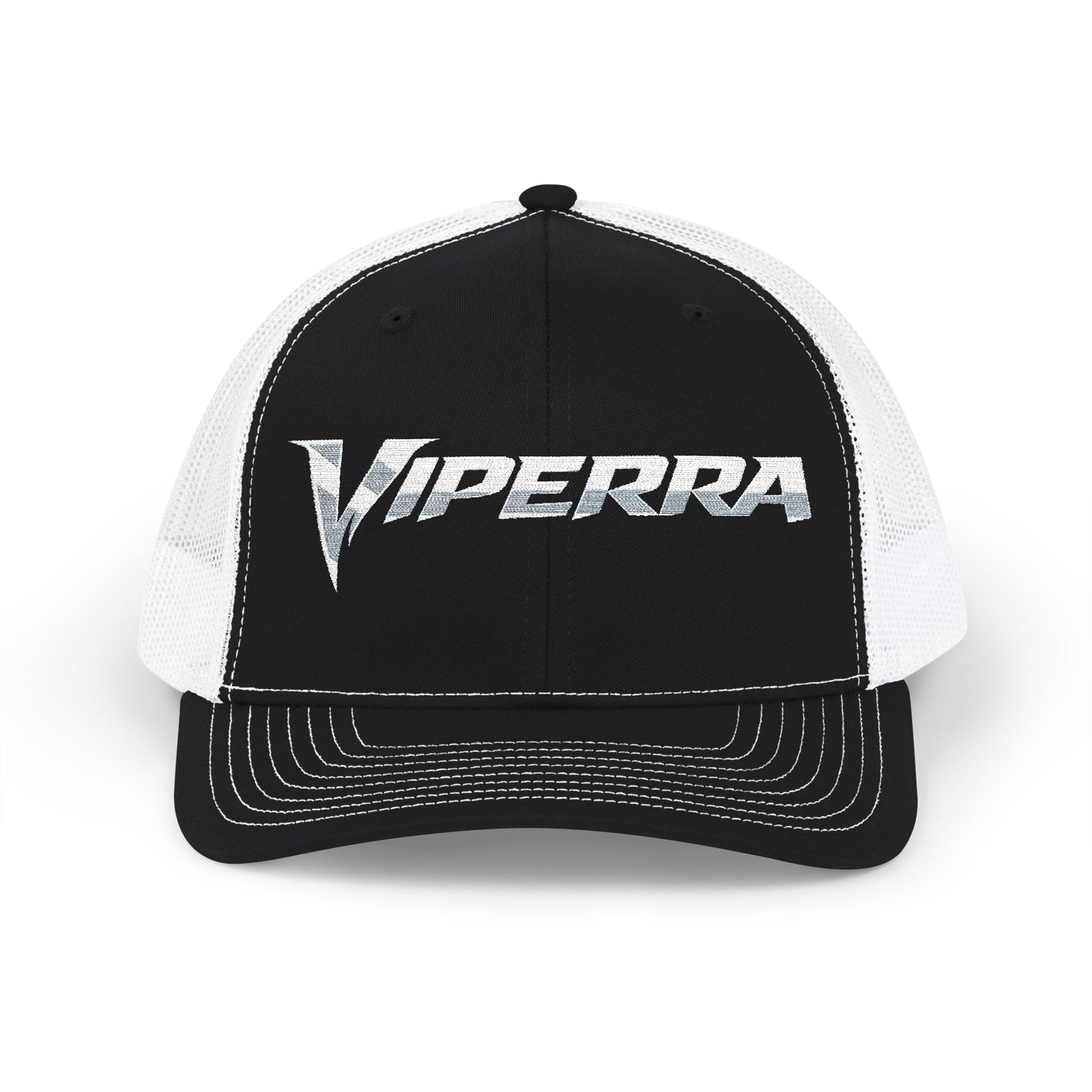 Viperra Trucker Cap - Retro Metallic Logo Snapback
