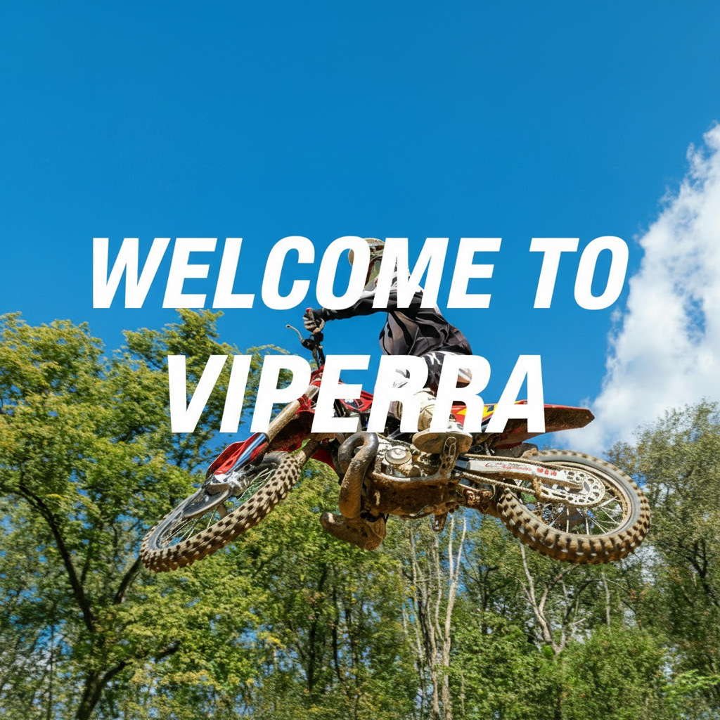 Welcome to Viperra - White Text
